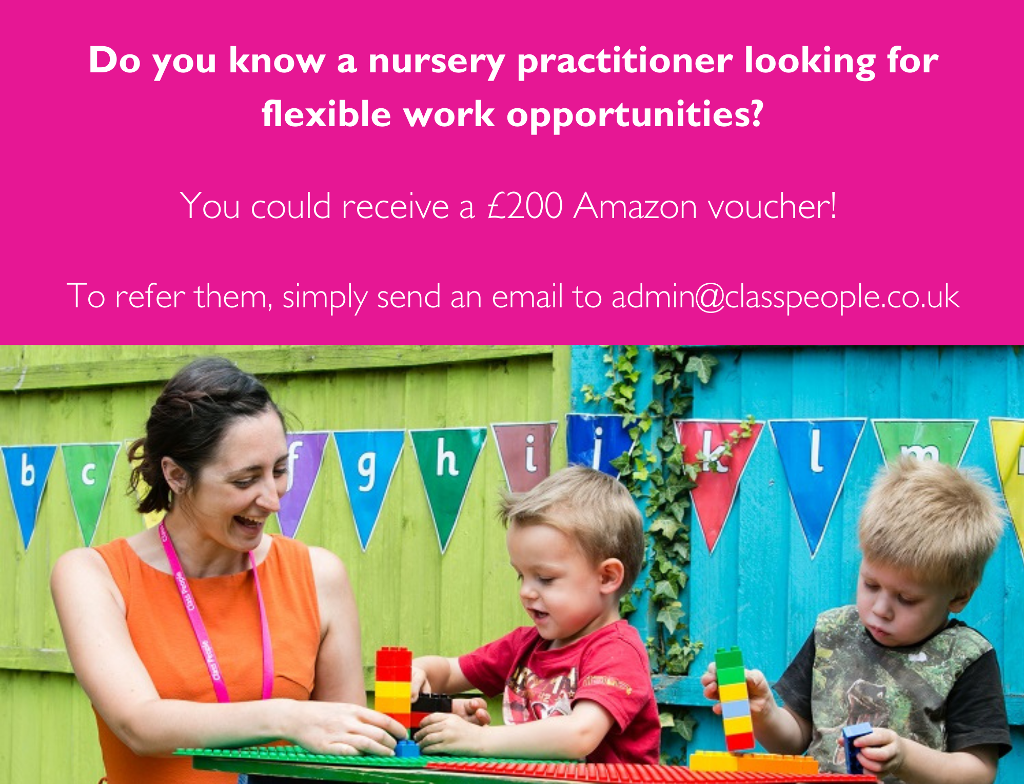 refer a nursery practitioner